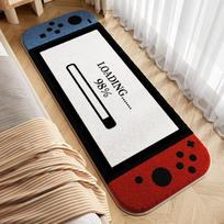 Switch Valdiklis NS Žaidimų Kambarys Avies Vilnos Lovos Šoninis Kilimėlis Miegamojo Kūrybinis Plaukiojantis Langas Grindų Kilimėlis Žiemos Namų Dekoras 40X120CM(1.3X3.9FT)