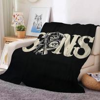 TV serialas S-Anarchijos Sūnūs Antklodė Šilta Ir Minkšta Tinka Miegamajam Svetainei Sofa-lova Biurui Kelionėms Stovyklavimui 30x40in