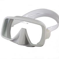 Tempered Glass Snorkeling Mask Anti-Leak Dry Top Panoramic Silicone No-Leak Goggles for Snorkeling Swimming and Diving balta