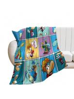Rayman Kvadratų Mesti pledas Antklodė Gobtuvas Minkšti pledai 75X95CM pilka spalva
