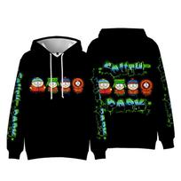South Park Anime Hoodie Megztinis Ilgomis Rankovėmis Vyrams Moterims Hoodies Streetwear Megztiniai Madingi Drabužiai XS