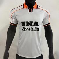98-99 Roma išvykos retro futbolo marškinėliai Medium balta