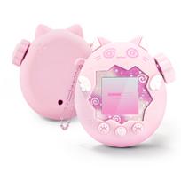 GeekShare For Tamagotchi Paradise Cover Dedicated Case for Tamagotchi Paradise Silicone Protective Cover Fingerprint Stain Scratch Resistant Charges rožinė