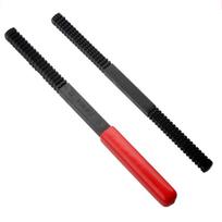 Thread File High Hardness Thread Restorer File Multipurpose Metric Thread Repair File Heavy Duty Steel Thread Restorer black