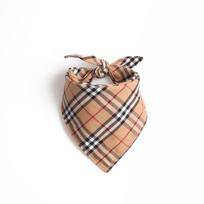 New Arrival Stylish Pet Bandana Scarf With Adjustable Straps Double Layered British Style S ruda