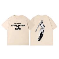 The Weeknd After Hours Til Dawn Tour 2026 Grafiniai Marškinėliai Harajuku Hip Hop Trumpomis Rankovėmis T-shirt Unisex Madingi Laisvalaikio Marškinėliai L