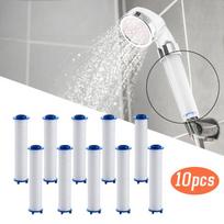 10 vnt. keičiama dušo galvutė PP medvilnės filtro kasetė vandens valymo vonios kambario priedas daugeliui rankinių vonios purkštuvų 10pcs(7cm)