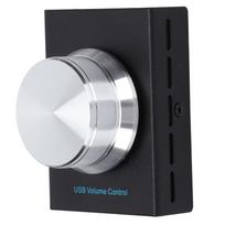 AIMOS AMU001BK USB garsumo valdiklis o Garsumo nuotolinio valdymo pultelis su vieno mygtuko rankenėle white