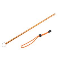 Nardymo rodyklė Aliuminio lydinio 35cm Daugiafunkcinis povandeninis strypas su dirželiu Oranžinė