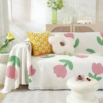 Nordic Style Universalus sofos antklodė Neslystantis užvalkalas Pilnai uždengtas gabalai Užvalkalas sofa pagalvėlė Smėlis Four Seasons Universalus Plaunamas mašina 180*130cm