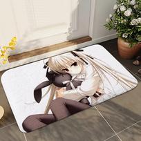 1pc Yosuga No Sora Bathroom Absorbent Mats Anti-Slip Mats Home Decor Supplies Carpets Home Kitchen Floor Mats 40x60cm