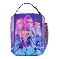 Lunch Bag Outdoor Picnic Lunch Box Retro Graphic Design Tote Food Bags Oxford Portable Insulated Cooler Bag One Size