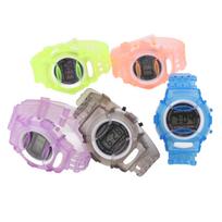 5pcs Kids Digital Sports Watch Calendar Display Shockproof Accurate Time Electronic Wrist Watches for Boys and Girls