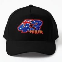 Jack Miller 43 numerio Beisbolo Kepurė Hat Hip Hop Spausdinta Kepurė Atsitiktinė Fish Snapback Lauko Sporto Unisex Moterims Casquette Black blue