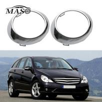 Kairės Dešinės Priekinės Rūko Žibinto Lempos Chromuotas Apdailos Žiedas Dangtelis Mercedes-Benz W251 R-Class 2006 2007 2008 2009 2010 2518850374