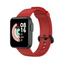Silikoninis dirželis Xiaomi mi Watch Lite/Redmi Watch Lite Apyrankė Xiaomi Mi Watch 2 Lite/Redmi Watch 2 Lite Apyrankė For mi watch Lite raudona