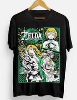 Anime The Legend Of Zelda Black T Shirt Size S - 5XL Unisex T-Shirt S