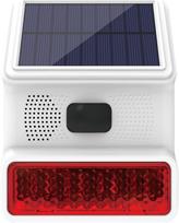 Signalizacijos sirena 433MHz belaidė lauko sirena saulės energija varoma lauko sirena su LED mirksėjimo funkcija palaiko signalizacijos pagrindinius įrenginius PG103 PG107