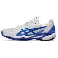 ASICS Solution Speed Ff 3 Clay White Tuna Blue 1041A437-100 46