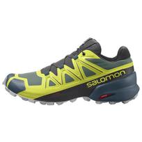SALOMON Speedcross 5 Patogus audinys Atsparus trinčiai Žemi takų bėgimo batai Vyriški Juodi Geltoni 416096 46⅔