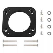 Įsiurbimo kolektoriaus droselinės sklendės adapteris aliumininis BMW M54B30 į M50B25 įsiurbimo kolektorių M50 M54 variklio oro įsiurbimo sistemai juoda