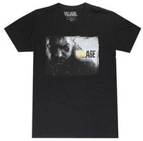 Resident Evil Village 100% Cotton T-shirt Mens Tees Top – Black Horror Game Merch Tee 2XL