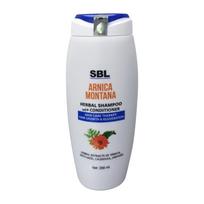 SBL Arnica Montana Herbal Shampoo With Conditioner 200 ml X Pack Of 2 Hair Care Cleanser For Smooth Manageable Hair
