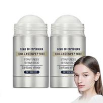 Stangrinantis serumo pieštukas su kolageno peptidais veidui ir kaklui Anti-aging drėkinantis 2 vnt.