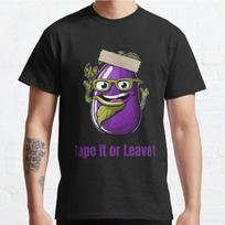 Dydžiai S-3XL Baklažanų Elegancija Susitinka su Vamzdžio Spaudiniu T-shirt Vyriški Viršutiniai Drabužiai Madingi Drabužiai Marškinėliai S juoda
