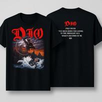 DIO Holy Diver T-Shirt Vintage Metal Band Tee High-end Luxury Is for Both Men and Women Top Y2k S juoda