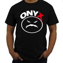 Vyriški madingi drabužiai Vyriški vasariniai kasdieniai marškinėliai ONYX Bacdafucup Rap Hip Hop muzikos grafiniai marškinėliai Oversized marškinėliai Ropa Hombre S juoda
