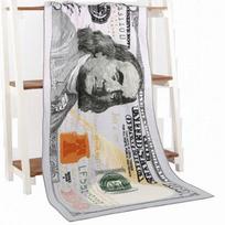 Microfiber Beach Towel 70x140cm 100 500 Euro 100 Dollar USA UK Flag Print Quick Dry Absorbent Travel Sport Swim Pool Bath Towels W30*H60(CM)