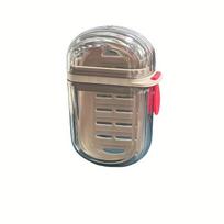 Portable PET Soap Box 1pc with Lid - Sealed Drainage Design Mini Storage for Travel, Camping, Hiking, Outdoor Personal Care Hygiene