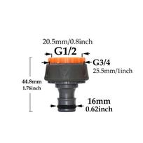 1/2'' 3/4'' 1'' Žarnos Greita Jungtis Spenelis Išorinis Skersmuo 16mm 20mm Sodo Žarnos Vandens Sustabdymo Jungtys Vamzdelių Remontas Laistymo Pistoleto Adapteris