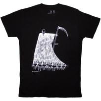 Radiohead Unisex Organic T-Shirt: Grim Reaper (Black) XL