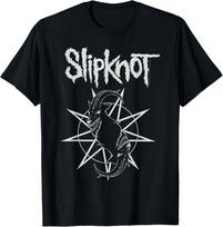 Slipknot Official Goat Star Logo T-Shirt S