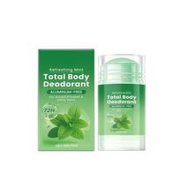 Refreshing Mint Total Body Deodorant   Solid Balm Attractant Attraction Balm Portable Compact To Refill Anytime Perfect Gift For Women And Men 30g One Size žalia