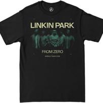 Linkin Park From Zero Oficialūs Marškinėliai su Neryškiu Portretu iš Tour S juoda
