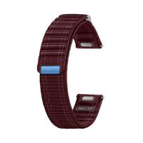 SAMSUNG Galaxy Watch 7, 6, 5, 4 serijos audinio dirželis Nailoninis išmaniojo laikrodžio keičiamasis dirželis vyrams ir moterims S/M M/L S/M vyno raudonos spalvos
