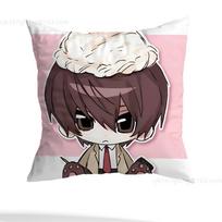 Anime D-Death Note Pillow Case Sofa Living Room Bedroom Headboard Backrest Cushion Square Cushion Nap Time 12x12Inch