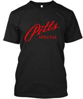 Riboto tiražo Pitts Special Akrobatiniai Dvigubakiai Lėktuvai Menas Logotipas Marškinėliai Unisex Marškinėliai S