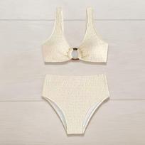 Women's Two-piece Bikini Swimsuit, Athletic Swimwear XL balta