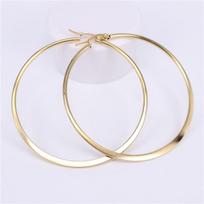 15Mm 20Mm 30Mm 40Mm 50Mm 60Mm 70Mm Stainless Steel Minimalist Minimalist Lightweight Comfortable Popular Female Earrings Lh526Simple Jewelry