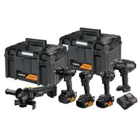 DCK5222MP3T DeWALT McLaren Edition 18V įrankių rinkinys (3x5.0 Ah)