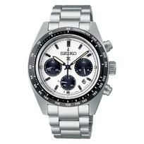 SEIKO Prospex Speedtimer Saulės energija maitinamas Chronografas SSC813 Lenktas Safyro Stiklas Laikrodis Baltas Tarptautinis Modelis [Seiko] Vyriškas [Naudotas]