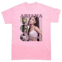 2026 Ariana Grande Portrait Printed Pure Cotton Tshirt Unisex and Women Fashion Highquality Breathable Short Sleeved Streetwear M