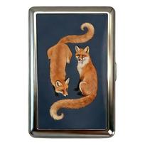 Vintage-Style Vintage Card Case Versatile Design Metal Material Metal Case Easy Snap Multi-function Card Holder