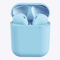 Macaron InPods 12 i12 TWS belaidės ausinės Bluetooth HiFi sportinės ausinės, skirtos iPhone Xiaomi Samsung mėlyna