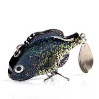 1 vnt Minnow Masalas, kietas skęstantis ešerio masalas Luya kietas masalas, ilgis 65 mm, svoris 37 g, dirbtinis imitacinis masalas 65mm-37g-01
