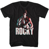 Rocky Tall 3D Muscle Flex unisex marškinėliai S